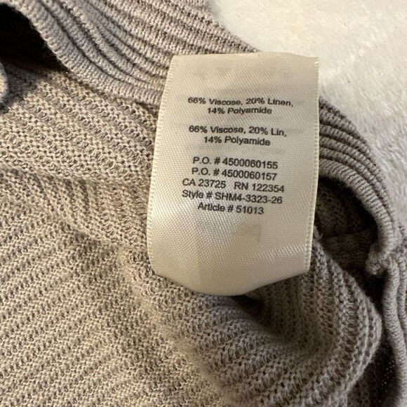 WILFRED Aritzia Women's Sweater top Linen Blend Size XS - Picture 6 of 6